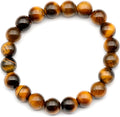 Natural Fluorite Beaded Stretchy Bracelet for Women - 8mm Beads