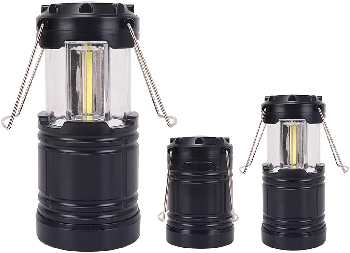 Compact Collapsible Camping Lantern Trio