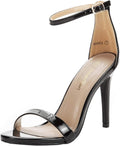DREAM PAIRS Women's Floral Ankle Strap Stilettos - Elegant Heel Style