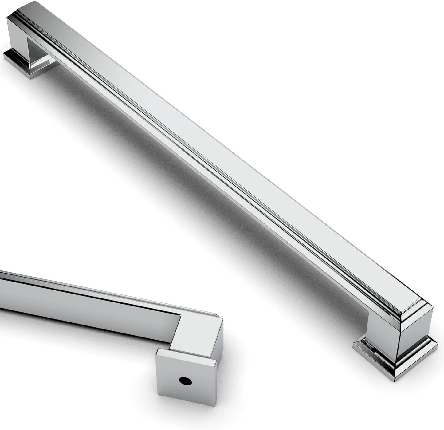 Polished Chrome Kitchen Cabinet Handles for Stylish Upgrades