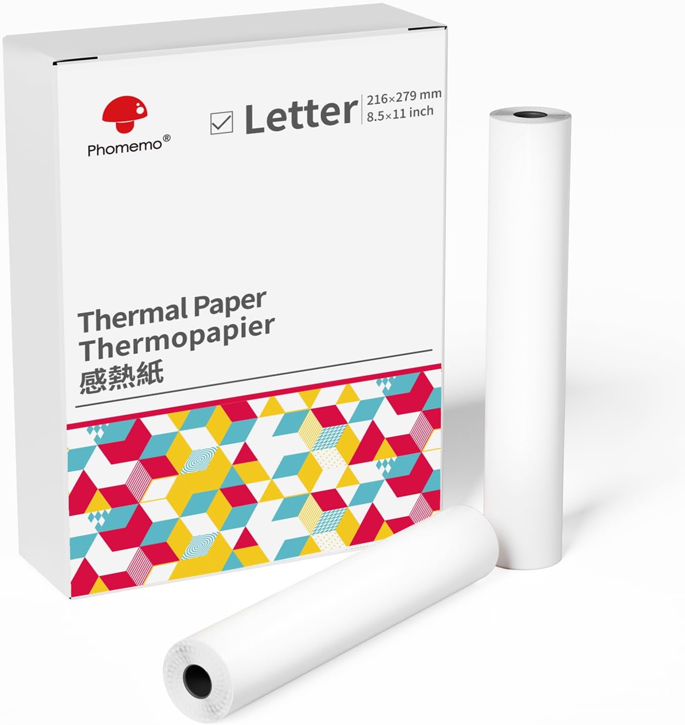 Phomemo M832 Thermal Paper: Quick-Dry, M833/M834/M835 M836 Compatible