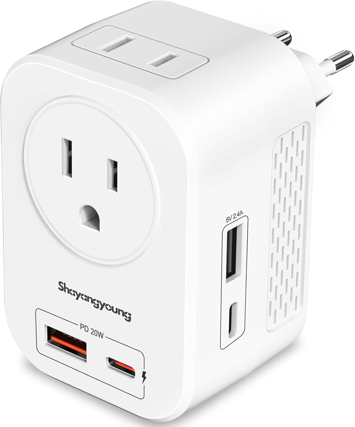 220V to 110V Voltage Converter for International Travel