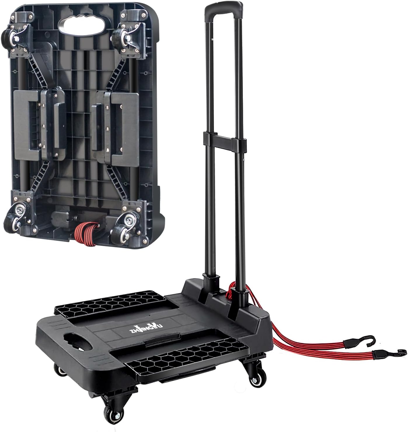 Folding Hand Truck Cart for Heavy Duty Moving and Transport