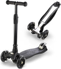 3 Wheel Scooter for Kids Ages 3-12 - Light Up Wheels, 154lb Capacity