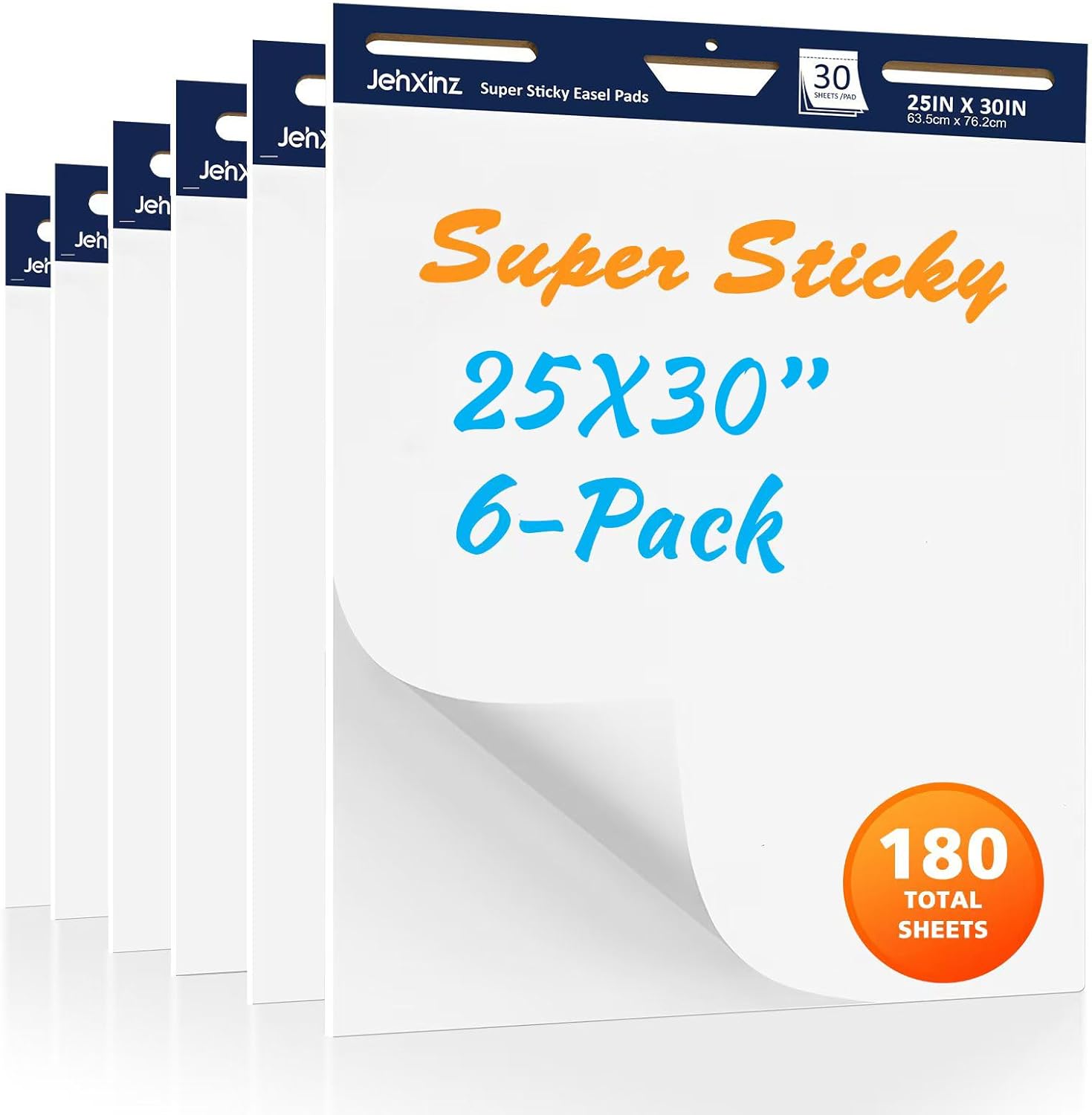 Sticky Easel Pads 25 in x 30 in for Presentations and Meetings