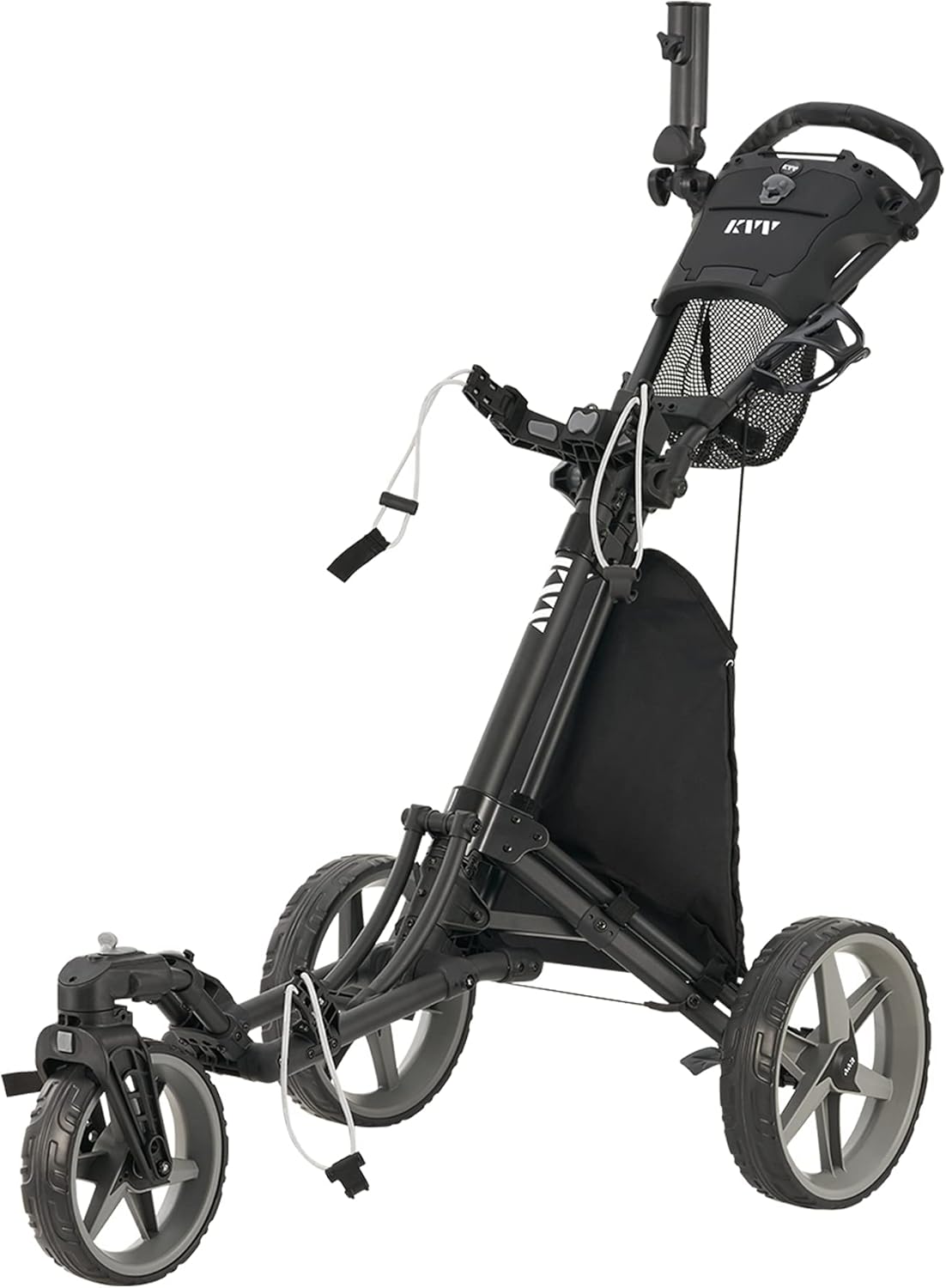 KVV Golf Push Cart: 1-Second Open & Close