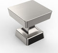 Asidrama 20 Pack 1-1/4 in Brushed Satin Nickel Cabinet Knobs - Durable