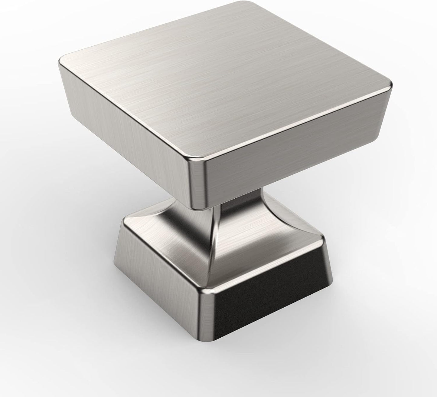 Brushed Satin Nickel Kitchen Cabinet Knobs - 20 Pack Quality