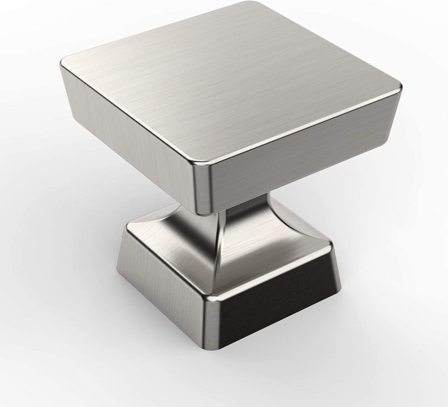 Brushed Satin Nickel Kitchen Cabinet Knobs - 20 Pack Quality