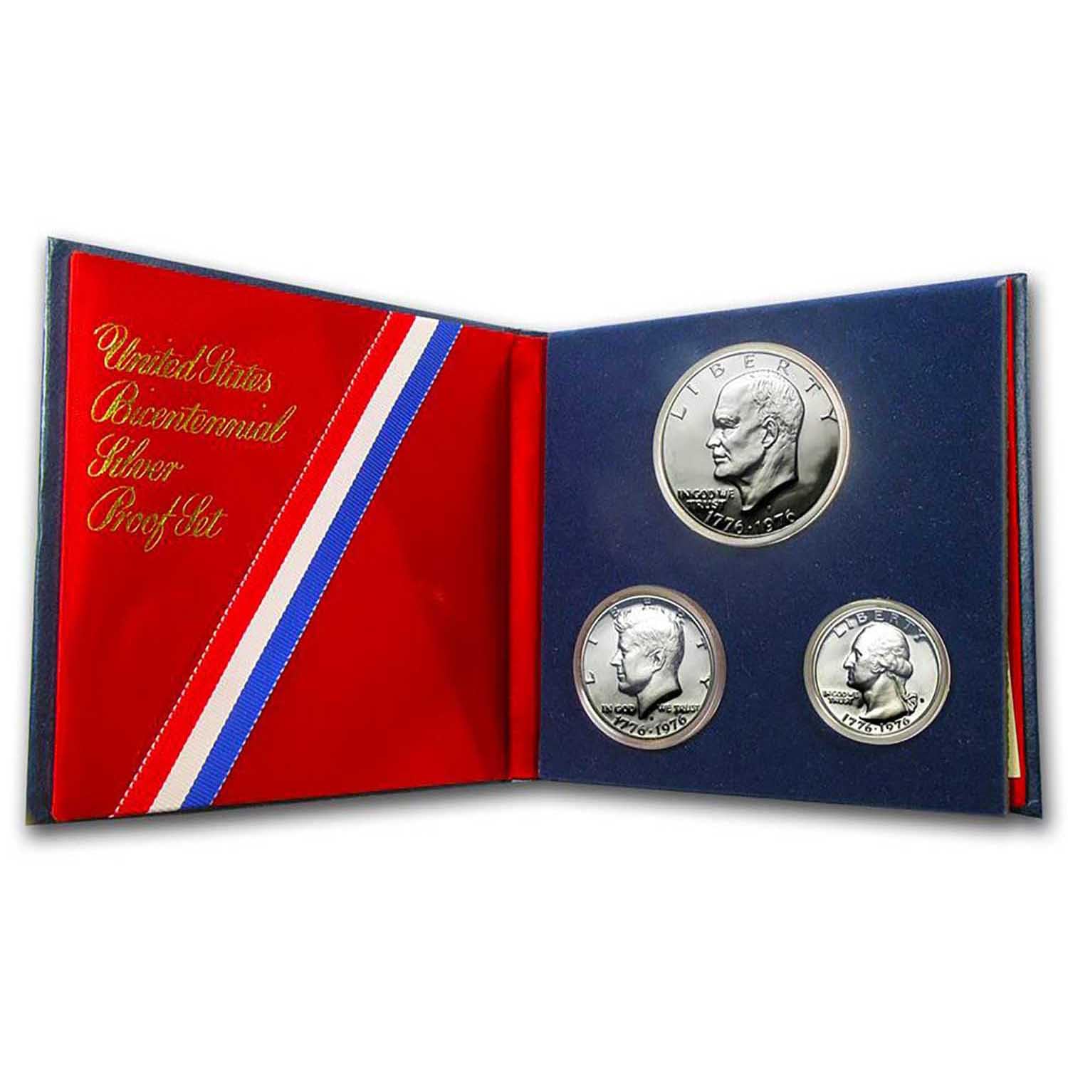 1976 S U.S. Mint 3-Coin Bicentennial Silver Proof Set Review