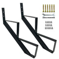 2 Packs Metal Stair Step Stringers 2-Step Steel Riser for 19.4in Deck