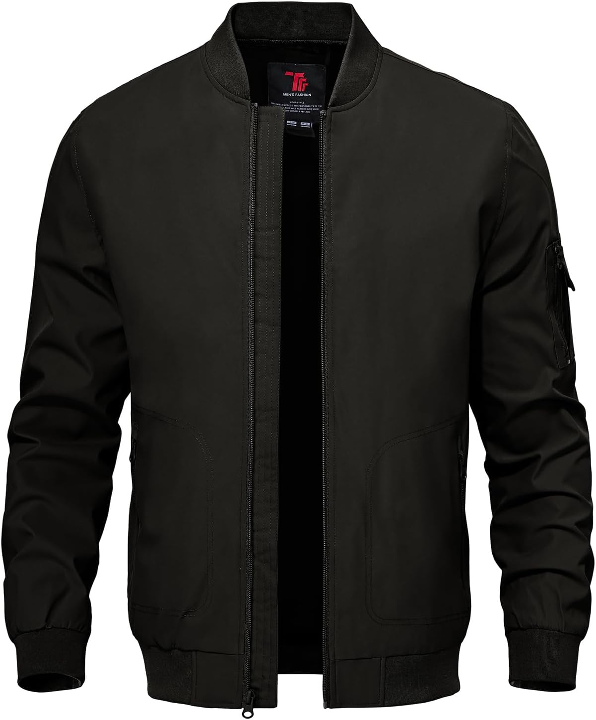 TBMPOY Men's Lightweight Bomber Jacket for Stylish Fall Wear