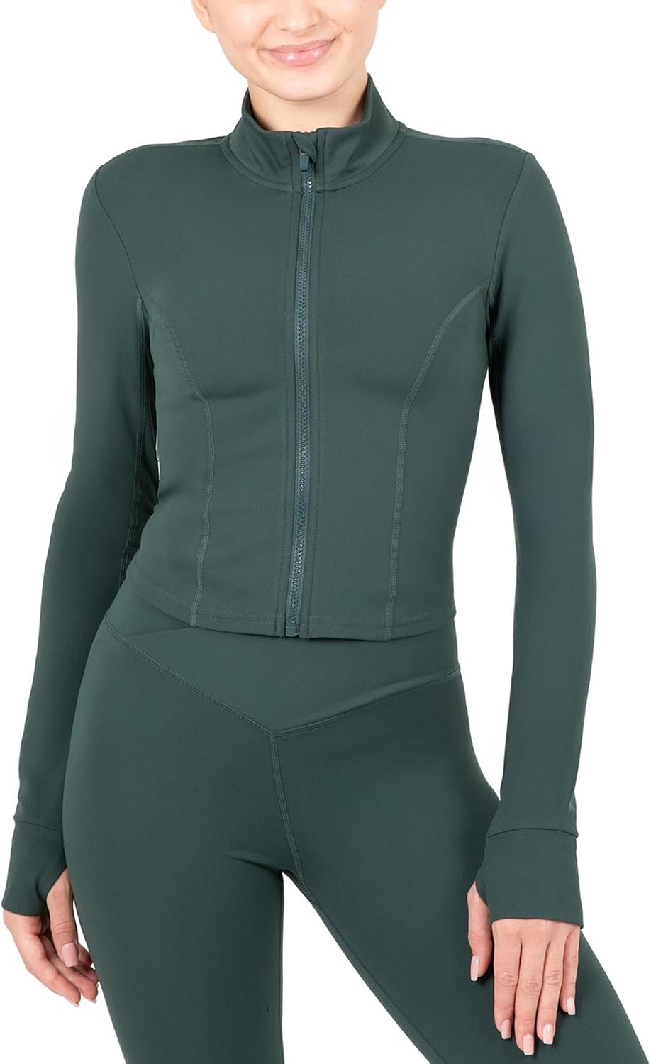 YITTY Active Women's Ultraluxe Full Zip Jacket for Athleisure