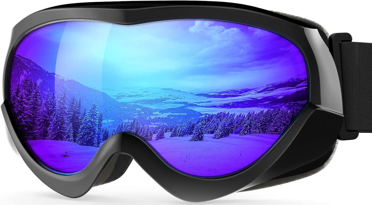 OutdoorMaster Kids Ski Goggles - Perfect for Young Skiers