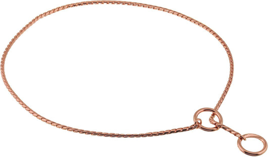 Alvalley Metal Chain Dog Show Collar - Elegant Slip Collar
