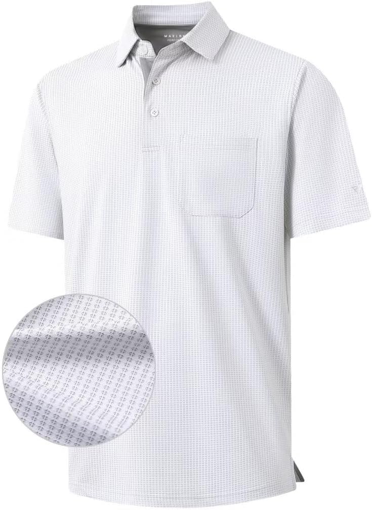 Moisture-Wicking Pocket Polo for Men