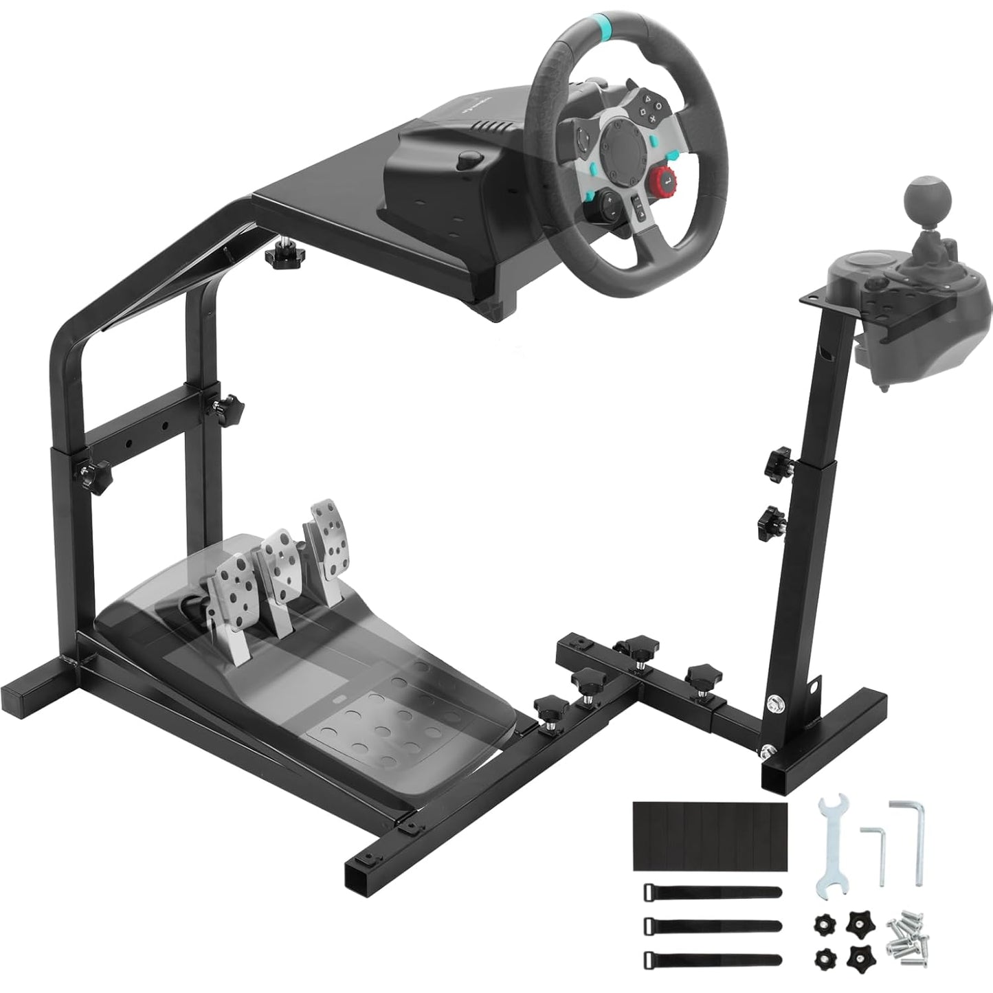 Height Adjustable Racing Wheel Stand for Logitech G Series