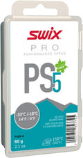 Swix PS05-6 PRO Speed Wax - Fast Glide in Cold Temps - 60g Bar
