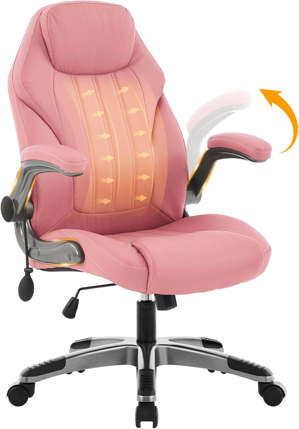 Ergonomic Office Desk Chair with Adjustable Lumbar Support