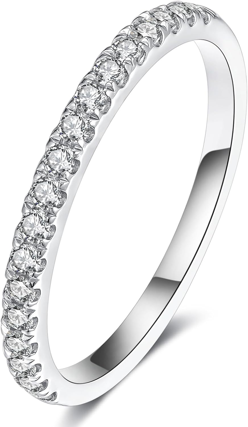 IMOLOVE Lab Grown Diamond Wedding Bands for Elegant Occasions