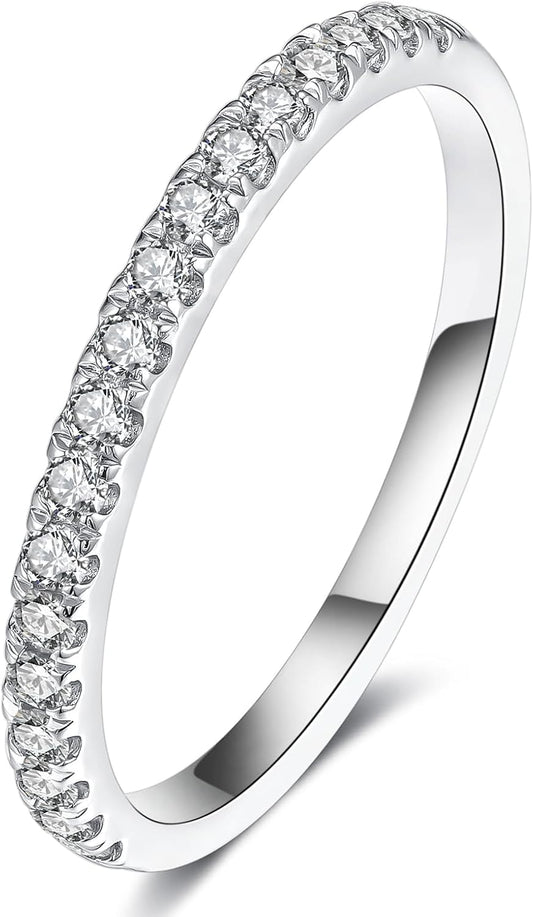 IMOLOVE Lab Grown Diamond Wedding Bands for Timeless Elegance