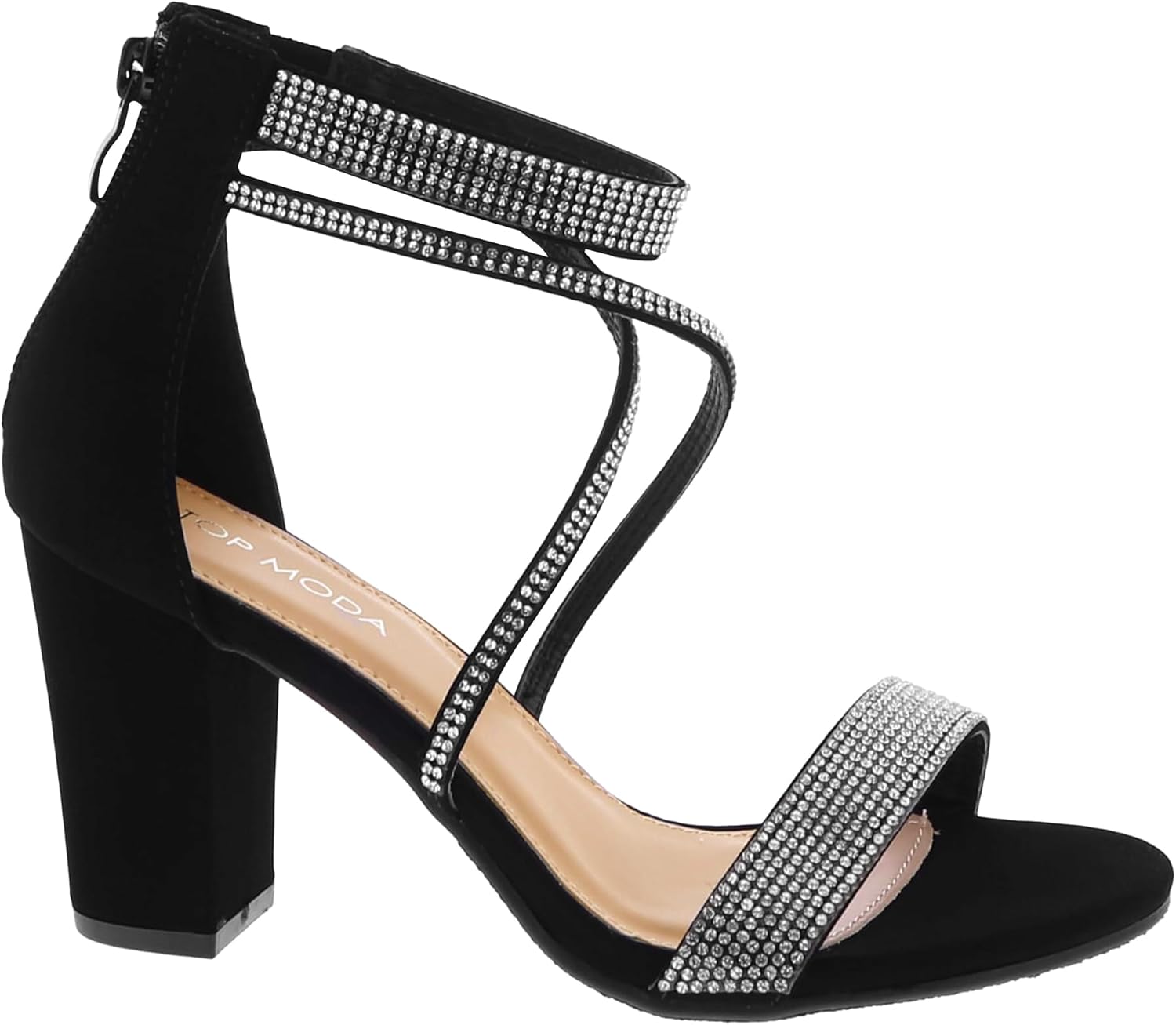 TOP Moda Rosa-66 Ankle Strap High Heel Sandals for Any Occasion