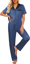 Stylish Ekouaer Satin PJs for Women - Luxurious Sleep Set