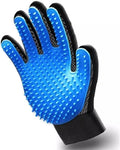 Massage Mitt Pet Hair Remover Glove - Gentle Grooming for Dogs & Cats