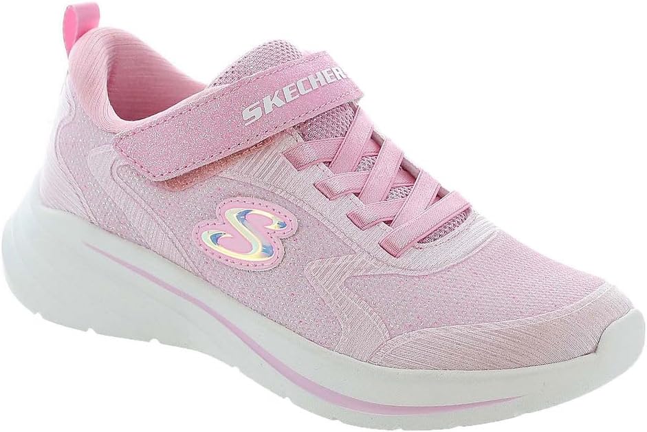 Skechers Girls Wave 92 Tennis Shoes for Adaptive Comfort