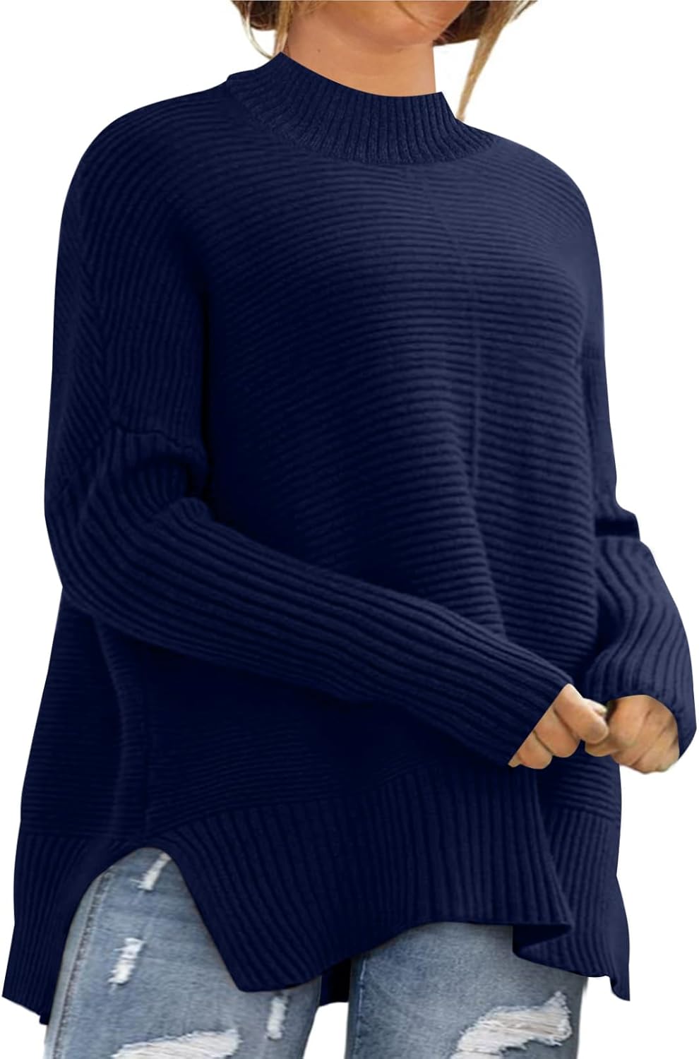 Eytino Womens Plus Size Sweaters for Casual Chic Style
