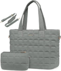 LOVEVOOK Tote Bag for Women, Large 26L Quilted Puffer Tote