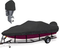 Bass Boat Cover 16-18.5ft - Heavy-Duty Waterproof Protection