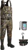 TIDEWE 5mm Neoprene Chest Wader for Fishing & Hunting - Insulated