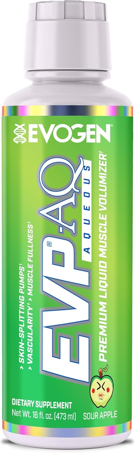 Evogen EVP AQ Liquid Glycerol Muscle Volumizer for Pumps