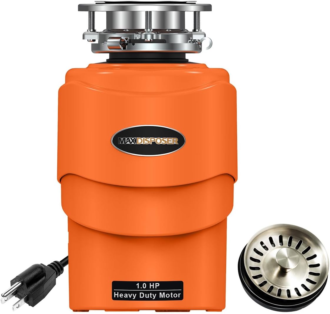 1 HP Ultra Quiet Garbage Disposal with Auto-Reverse Function