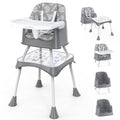 Lilian&Gema 6 in 1 Baby High Chair - Convertible, Durable and Easy
