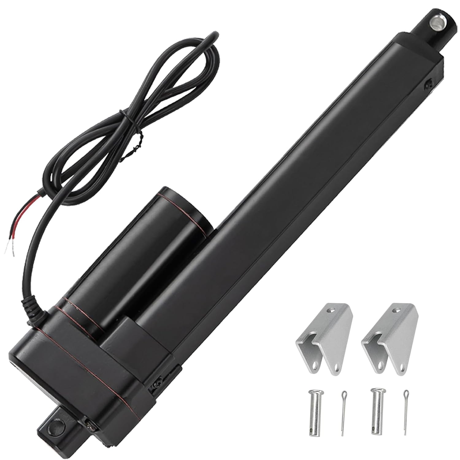 6 Inch Stroke Linear Actuator 12V Heavy Duty 440lbs IP65 Waterproof