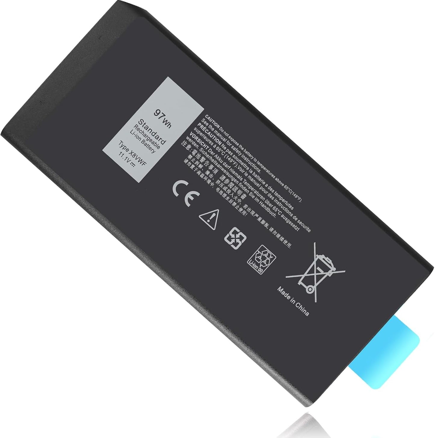 97Wh X8VWF Laptop Battery for Dell Latitude Rugged Series