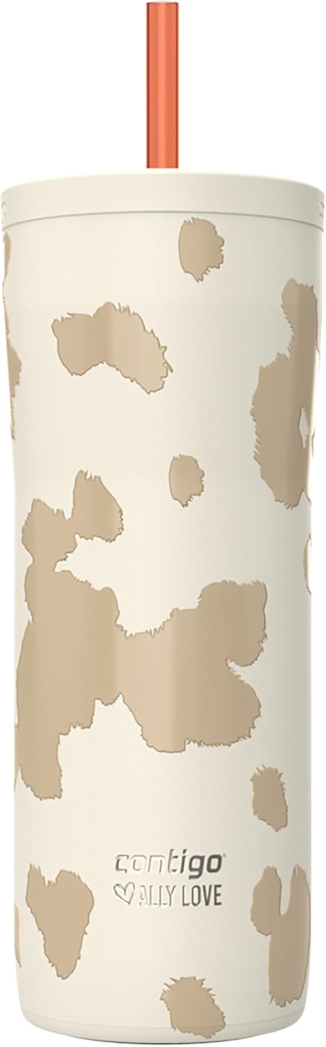 Contigo Streeterville Stainless Steel Tumbler with Straw, 24oz