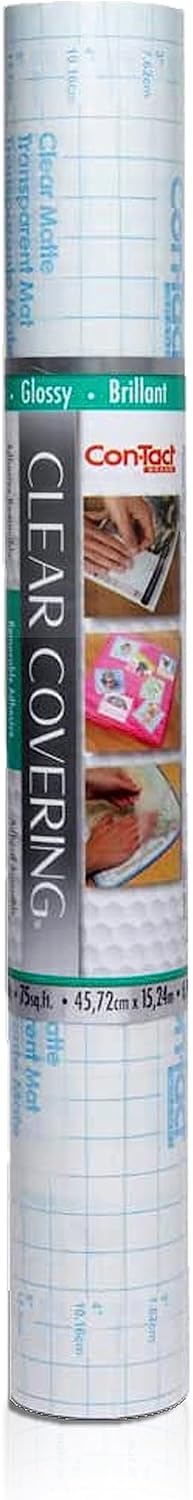 Con-Tact Brand Creative Clear Covering for Privacy and Protection