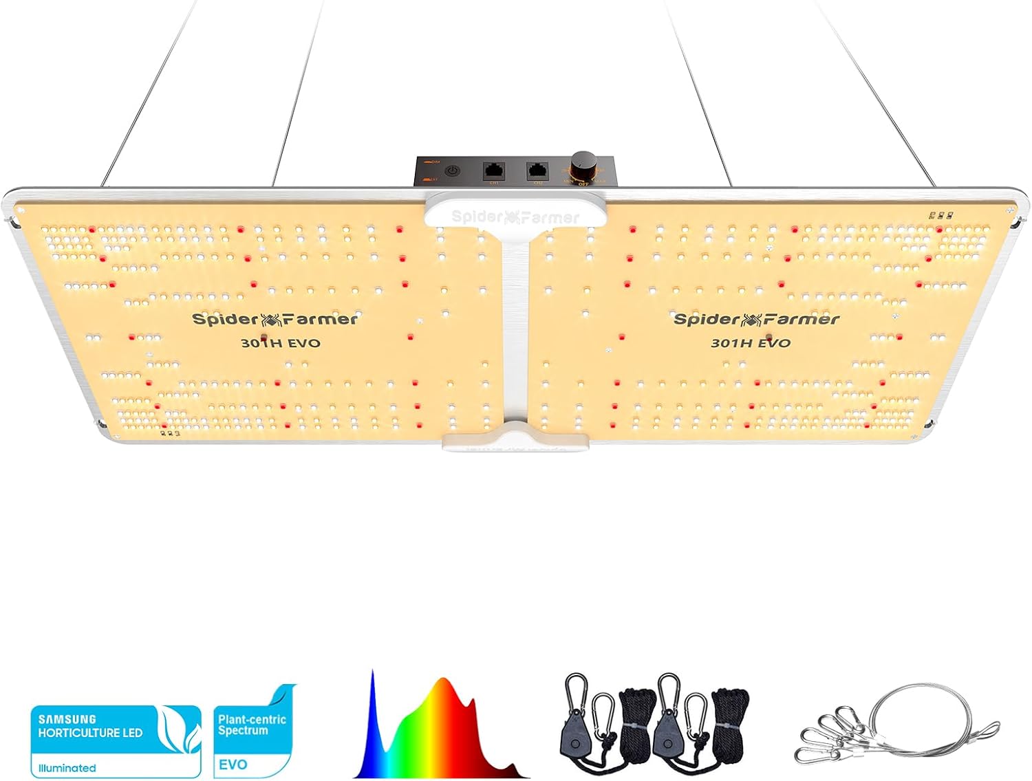 Spider Farmer SF2000: 200W High Efficiency Grow Light