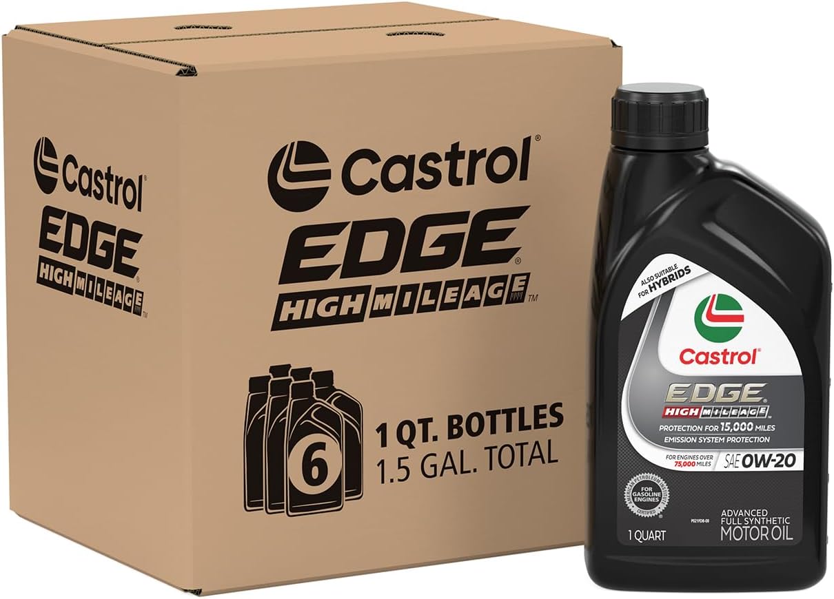 Castrol EDGE High Mileage 0W-20 Full Synthetic Motor Oil Review