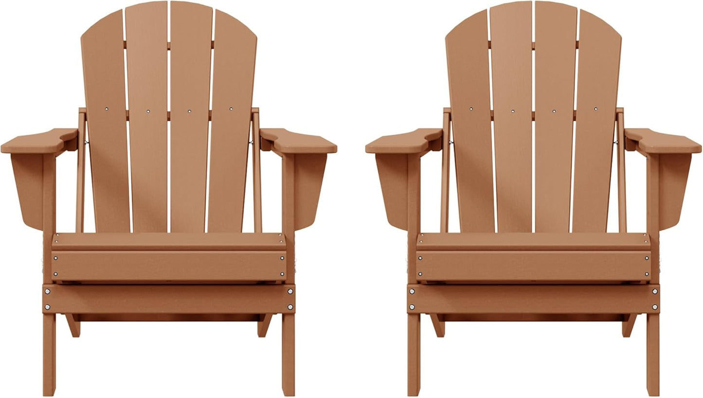 Westin Outdoors Laguna Adirondack Chair Set for Relaxing Outdoors