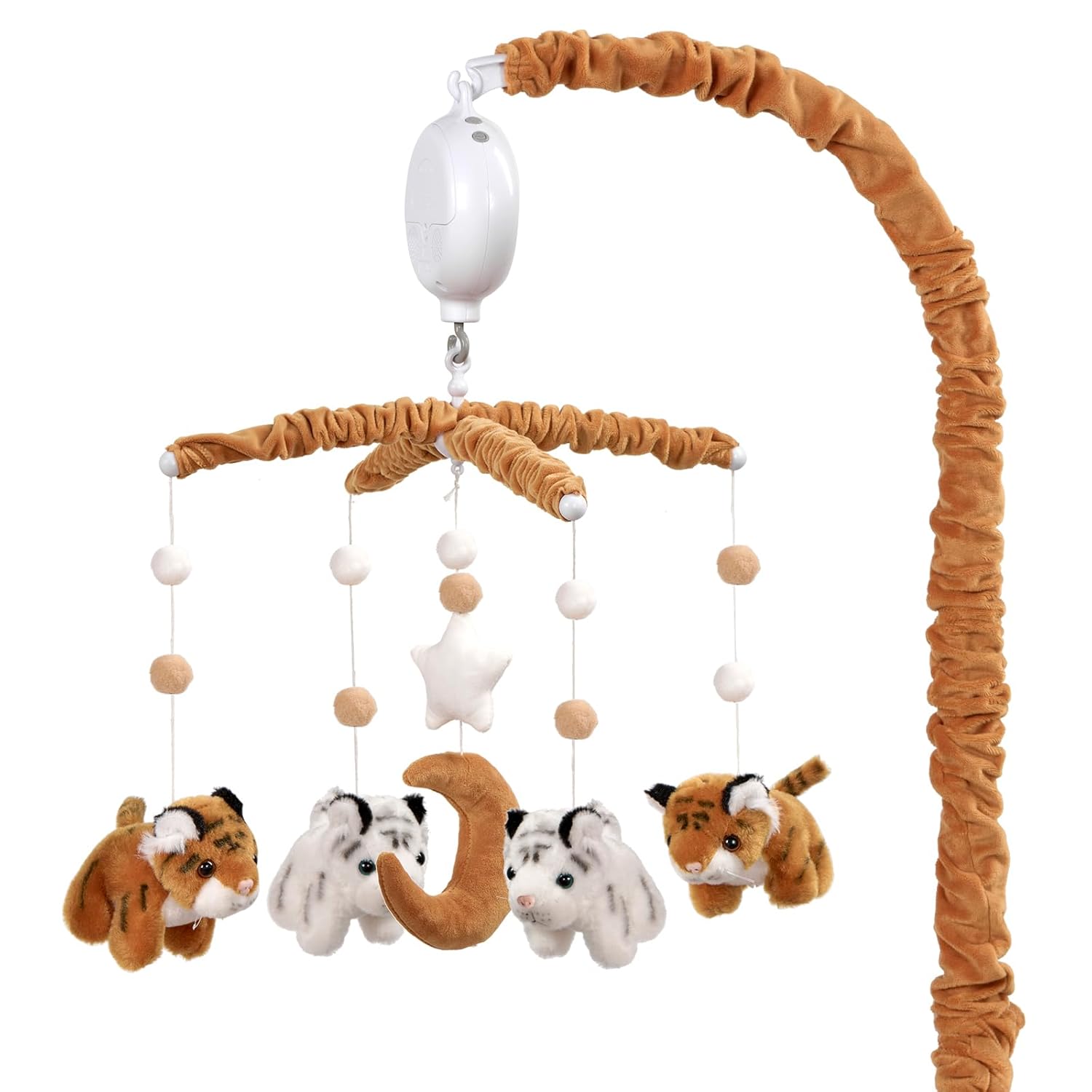 Baby Crib Mobile - Cute Tiger Mobile for Boys and Girls Nursery