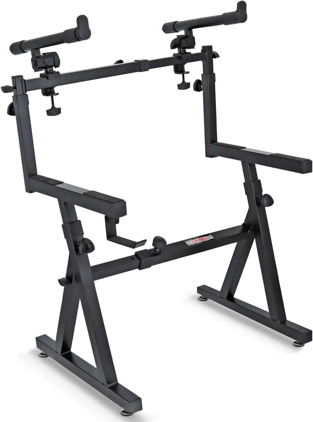 Advanced 2-Tier Keyboard Stand for 54-88 Key Instruments