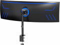 VIVO Clamp-on Ultra Wide Monitor Desk Mount - Low Profile, Heavy Duty