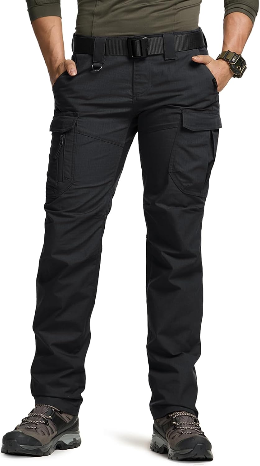 CQR Women's Flex Stretch Tactical Pants for Outdoor Activities