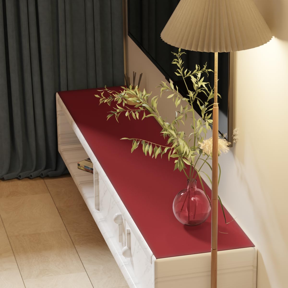 Leather Table Cover by Zinkooat: Durable & Stylish Protector