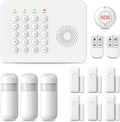 Wireless Home Alarm System Smart Home Security Kit - Expandable 13pc