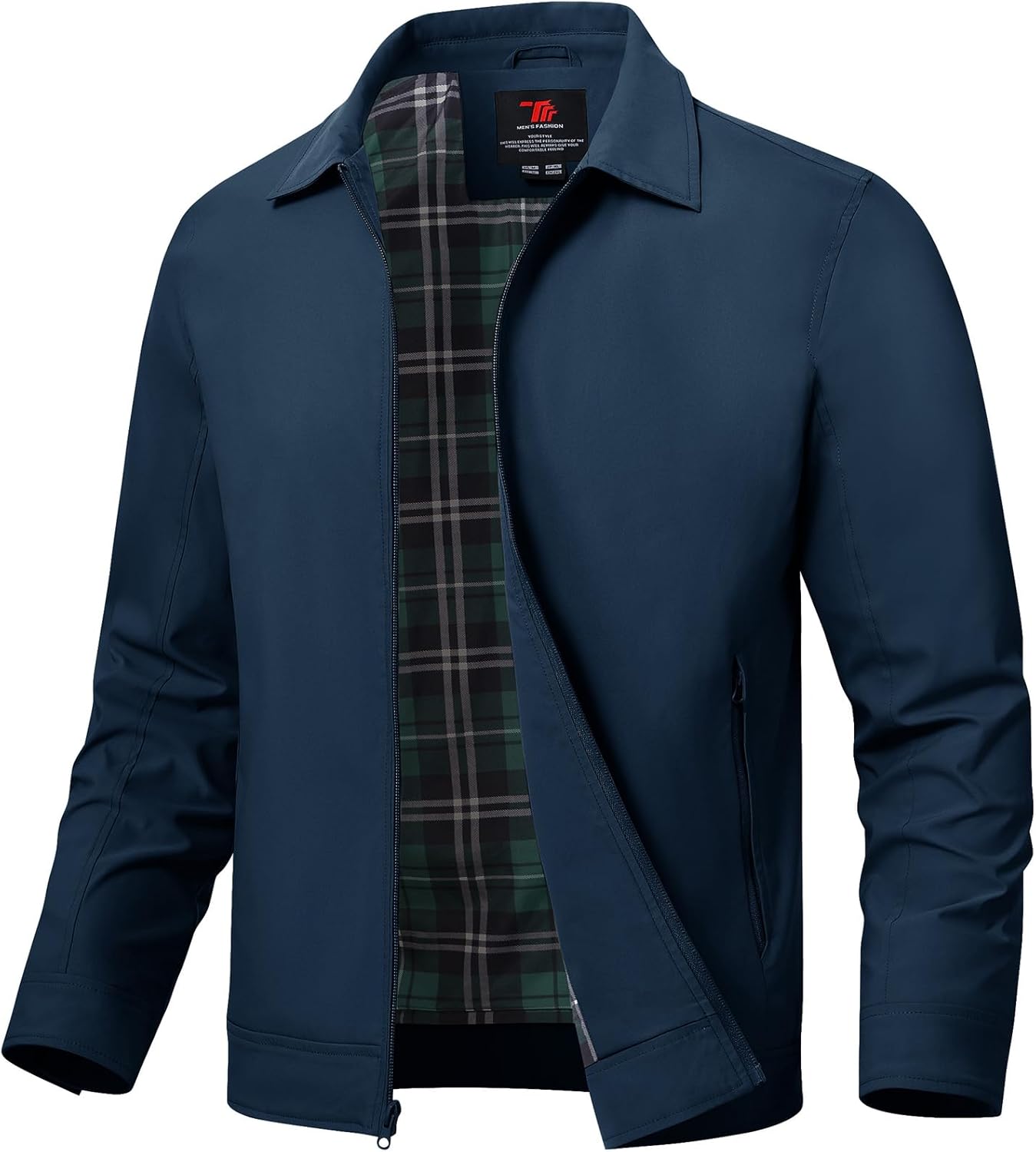TBMPOY Men's Lightweight Jackets for Stylish Fall and Spring Wear